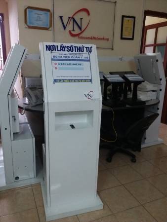 VNC hoàn thành sản xuất, lắp đặt hệ thống xếp hàng tự động BV Quân Y 109 - Quân Khu 2