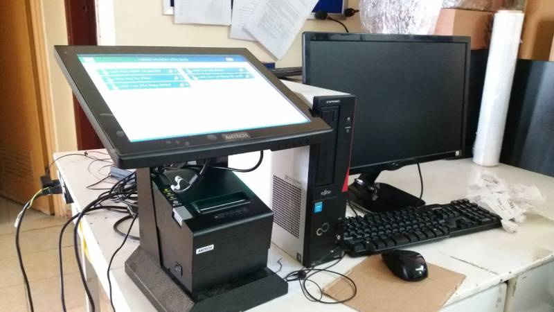VNC sản xuất, hoàn thành lắp đặt hệ thống xếp hàng tự động VNC-QMS-SOFT văn phòng ZIM Hải Phòng
