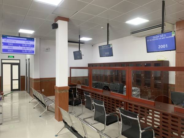 VNC QMS SOFT hoàn thiện cung cấp lắp đặt hệ thống xếp hàng tự động cho trung tâm hành chính công tỉnh Kiên Giang