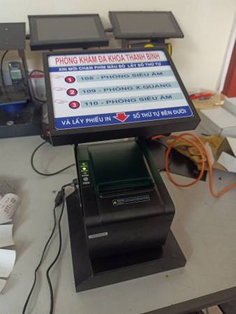 VNC hoàn thiện sản xuất máy in số thứ tự VNCPR1 cho phòng khám đa khoa Thanh Bình - Hải Dương