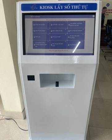 VNC QMS SOFT hoàn thiện sản xuất, cung cấp lắp đặt hệ thống xếp hàng tự động tại bộ phận một cửa huyện Yên Bình - tỉnh Yên Bái