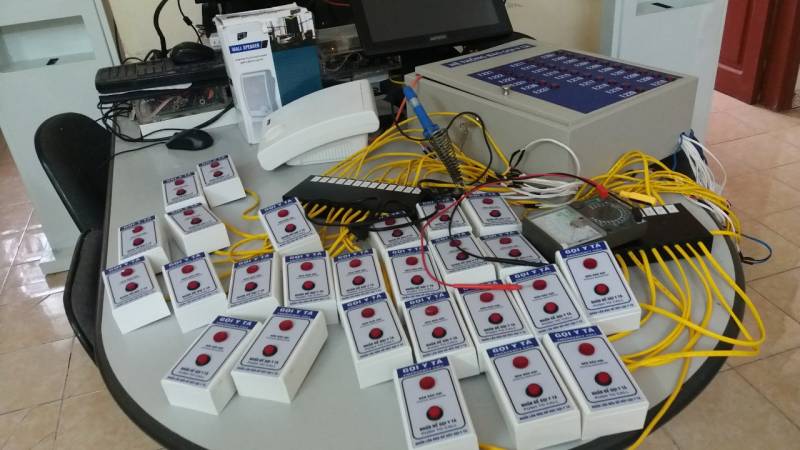 VNC hoàn thiện sản xuất, cung cấp lắp đặt hệ thống báo gọi y tá cho bệnh viện trẻ em Hải Phòng